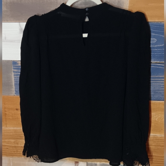 ASTR The Label Black Blouse L - Picture 7 of 8